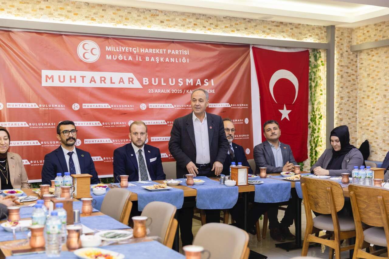 MHP Muğla İl Başkanı Burak Demirel, 11. Muhtarlar Toplantısını Kavaklıdere’de Gerçekleştirdi 9